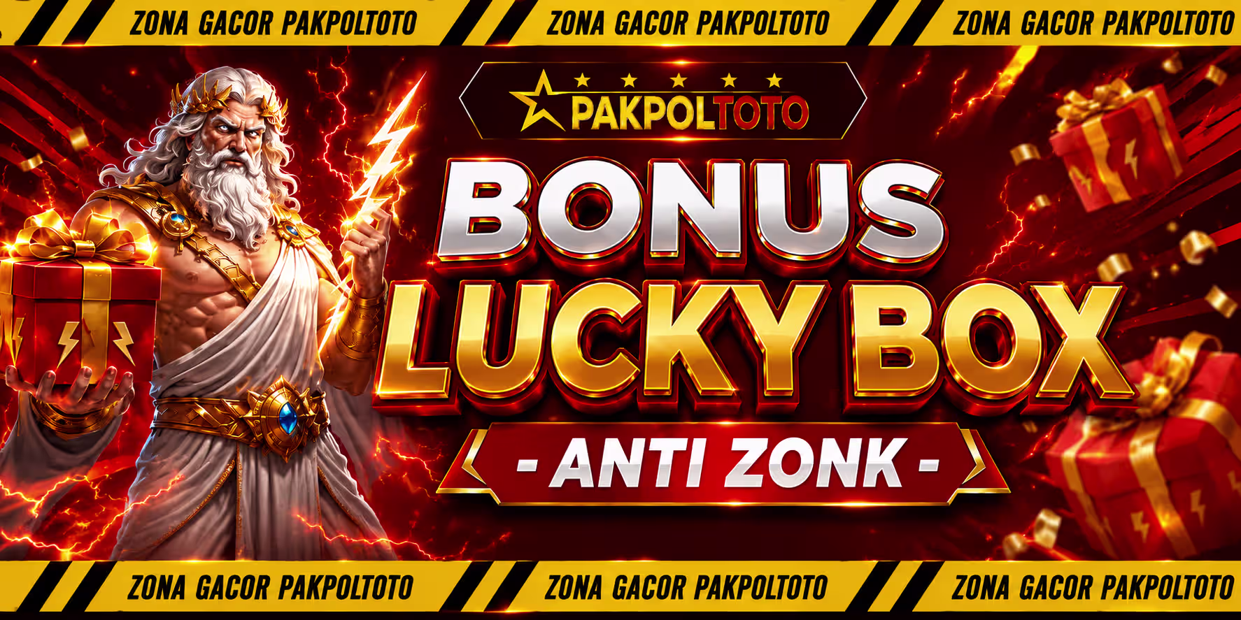 PAKPOLTOTO - BONUS LUCKY BOX